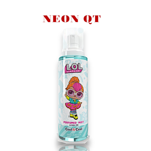 L.O.L SURPRISE PERFUMED MIST FOR KIDS, 250ML - DIVA, MC SWAG, KITTY QUEEN, NEON QT, QUEEN BEE